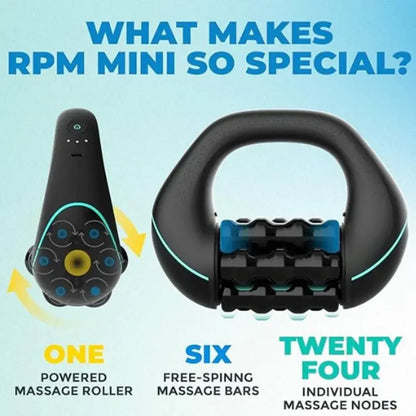 Powered Rolling Fascia Massager with Vibration Device
