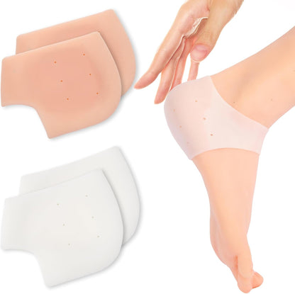 Silicone Heel Protectors Gel Pain Relief Cups