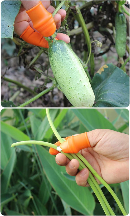 Silicone Thumb Knife Set for Harvesting