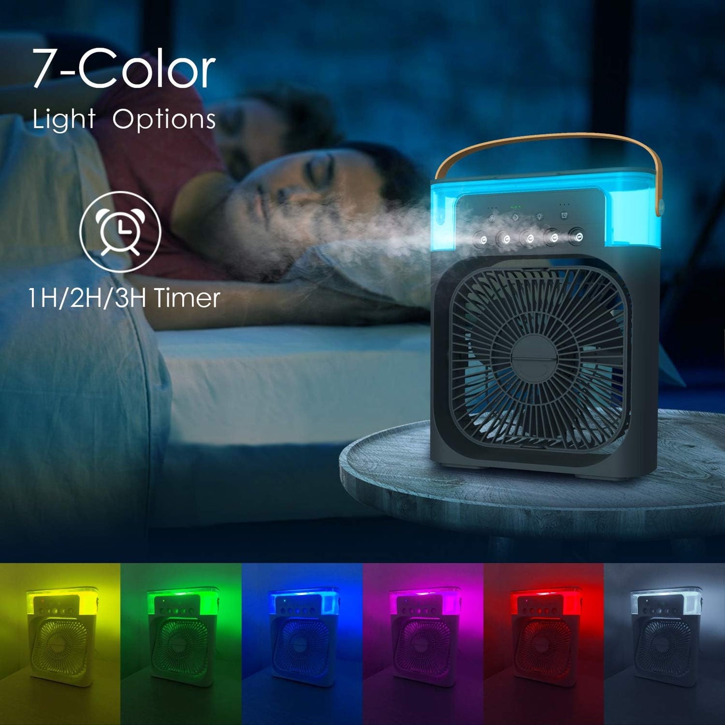 Personal Air Cooler Portable Mini Evaporative Fan