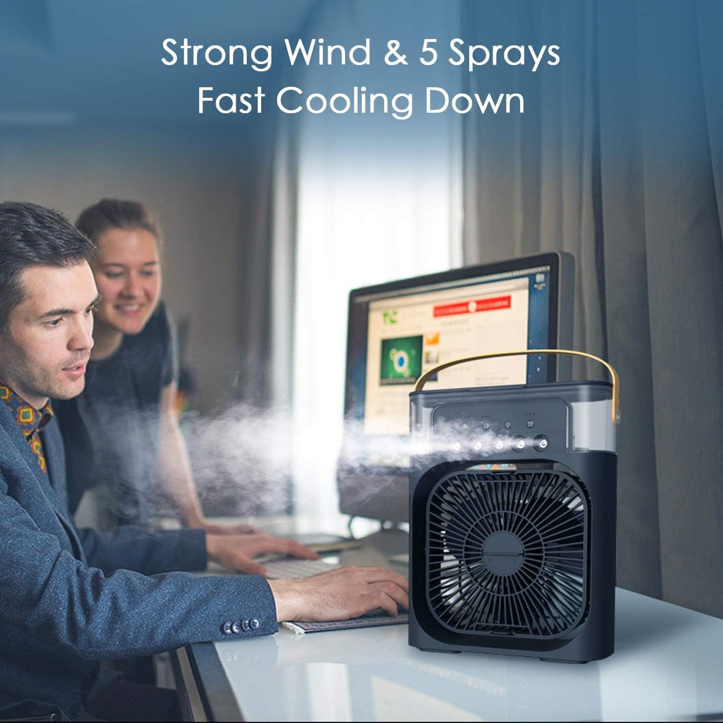 Personal Air Cooler Portable Mini Evaporative Fan