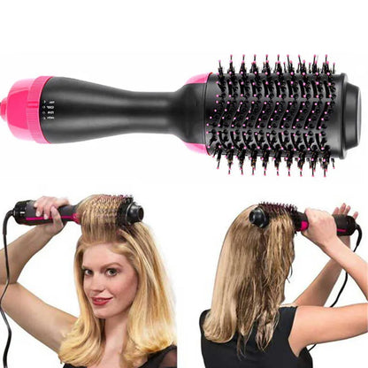 3-in-1 Hair Straightener Curler Dryer Brush